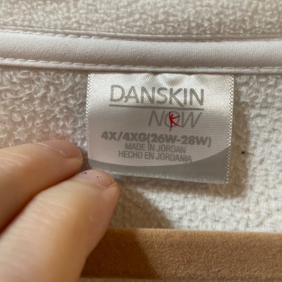 Women 4X Athletic Fleece Jacket Lightweight Zip Front - Picture 5 of 7